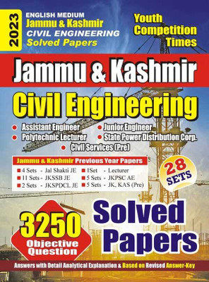 Jammu & Kashmir Civil Engineering (English Medium) 28 Sets Solved Pap(English, Hardcover, unknown)
