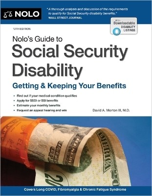 Nolo's Guide to Social Security Disability(English, Paperback, Morton III David A)