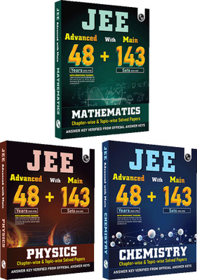PW JEE Advanced 48 Years + JEE Main 143 Sets PYQs Phy, Chem, Maths Combo For 2026(Paperback, PW)