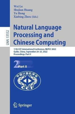 Natural Language Processing and Chinese Computing(English, Paperback, unknown)