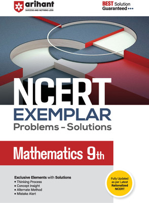 Arihant NCERT Exemplar Problems-Solutions for Mathematics 9th | Fully updated as per the latest rationalized NCERT(Paperback, Rakesh Pandey, Hewanti kushwaha)