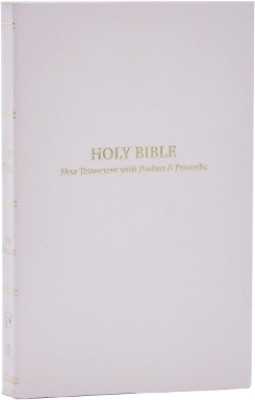 KJV Holy Bible: Pocket New Testament with Psalms and Proverbs, White Softcover, Red Letter, Comfort Print: King James Version(English, Paperback, Nelson Thomas)