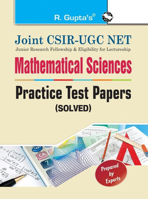 Joint CSIRUGC NET  - Mathematical Sciences - Practice Test Papers (Solved)(English, Paperback, Rph Editorial Board)