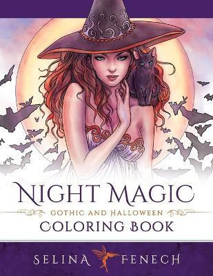Night Magic - Gothic and Halloween Coloring Book(English, Paperback, Fenech Selina)