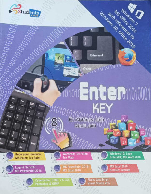 ENTER KEY CLASS 8(kolkata, ABHINAV JAIN, NAVIT JAIN)