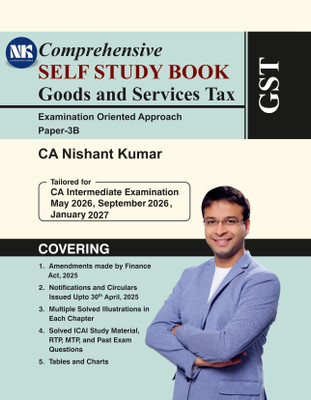 Comprehensive Self Study Book Goods and Service Tax for CA Intermediate ...