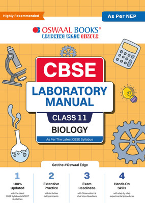 CBSE Laboratory Manual Class 11 Biology Book As Per NEP(Paperback, Oswaal Editorial Board)