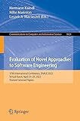 Evaluation of Novel Approaches to Software Engineering(English, Paperback, unknown)