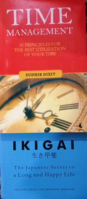 Best book for best life style time and management and eki guy secret of happy life  - Bestselling Books for Happy, Healthy and Long Life(Paperback, Sudhir Dixit, Hector Gargia, Francesc Miralles)