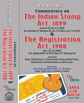 Commentary on The Indian Stamp Act, 1899 (Telangana)(Paperback, P.V. Rama Raju)