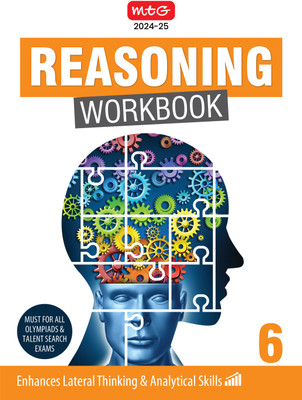 MTG Olympiad Reasoning Workbook Class 6 - Enhances Lateral Thinking & Analytical Skills, Reasoning Workbook For SOF Olympiad & Talent Search Exam(English, Paperback, PALLAVI AGGRAWAL) MTG Olympiad Reasoning Workbook Class 6 - Enhances Lateral Thinking & Analytical Skills, Reasoning Workbook For SOF Olympiad & Talent Search Exam(English, Paperback, PALLAVI AGGRAWAL)