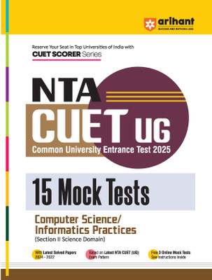 Nta Cuet Mock Tests Computer Science / Informatics Practices (Editioni(English, Hardcover, unknown)