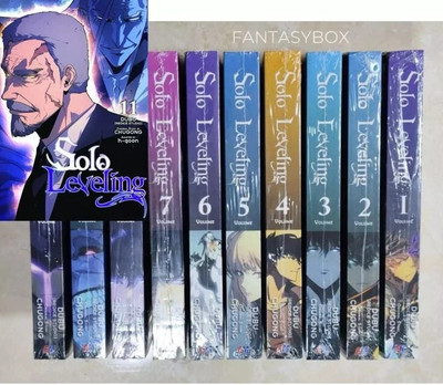 Solo Leveling, Vol. 1 & Vol. 2 & Vol. 3 & Vol. 4 & Vol. 5 & Vol. 6 & Vol. 7 & Vol. 8 Vol.9 Vol.10 Vol.11 (comic) (manga) (combo of 11 books) (books set) (Paperback)  - Rise of the Solo Hunter(Paperback, Chugong)