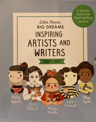 Little People, Big Dreams Inspiring Artist and Writers Gift Set ( Maya Angelou, Anne Frank, Audrey Hepburn, Frida Kahlo, Coco Chanel)(Hardcover, Lisbeth Kaiser)