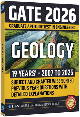 GATE Geology Book - 2026 | Previous Year Solved Papers (2007 - 2025) with Detailed Solution | Chapter Wise Sorted Question Bank with Detailed Explanation | Best Seller PYQ Book for GATE Geology Exam in India | Two Brothers Publications(Paperback, IFAS Publication) GATE Geology Book - 2026 | Previous Year Solved Papers (2007 - 2025) with Detailed Solution | Chapter Wise Sorted Question Bank with Detailed Explanation | Best Seller PYQ Book for GATE Geology Exam in India | Two Brothers Publications(Paperback, IFAS Publication)