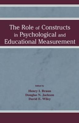 The Role of Constructs in Psychological and Educational Measurement(English, Hardcover, unknown)