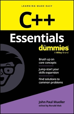 C++ Essentials For Dummies(English, Paperback, Mueller John Paul)