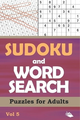 Sudoku and Word Search Puzzles for Adults Vol 5(English, Paperback, Puzzle Crazy)