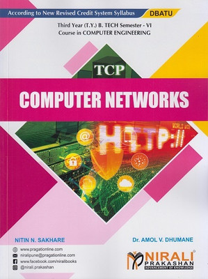 COMPUTER NETWORKS (Third Year (TY) B.Tech in Computer Engineering - Semester 6 - DBATU)(Paperback, Nitin N. Sakhare, Dr. Amol V. Dhumane)