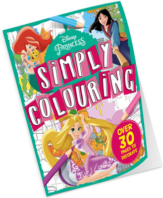 Disney Princess: Simply Colouring(English, Paperback, Walt Disney)