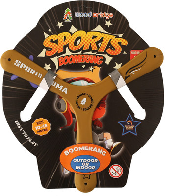 woodbridge Golden Returning Boomerang Left Handed, Right Handed Returning Boomerang(Golden)