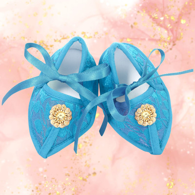 Coco Candy Booties(Toe to Heel Length - 13 cm, Blue)