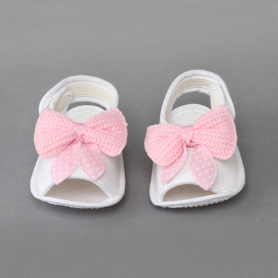 Daizy Booties(Toe to Heel Length - 11 cm, White)