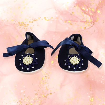 Coco Candy Booties(Toe to Heel Length - 12 cm, Blue)