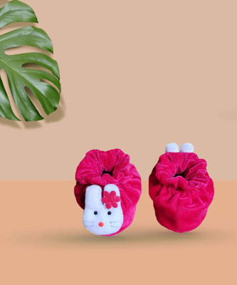 FIRST STEP BABY Booties(Toe to Heel Length - 10 cm, Multicolor)