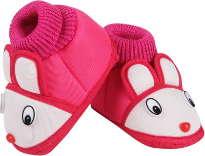 ASHISH TRADERS SC-RABIT PINK Booties(Toe to Heel Length - 11 cm, Pink)