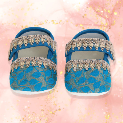 Coco Candy Booties(Toe to Heel Length - 12 cm, Blue)