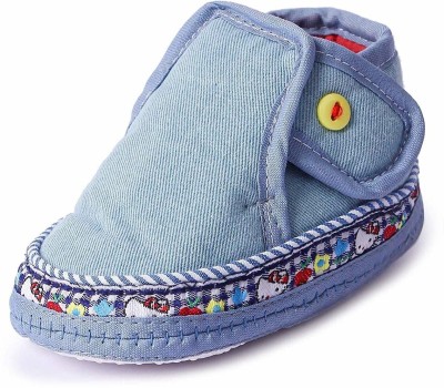 Butterthief Booties(Toe to Heel Length - 13 cm, Light Blue)