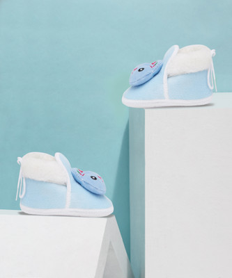 CHiU Booties(Toe to Heel Length - 12 cm, Blue)