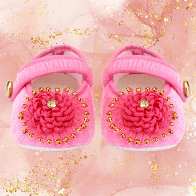 Coco Candy Booties(Toe to Heel Length - 19 cm, Neon Pink)