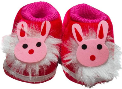 ASHISH TRADERS Booties(Toe to Heel Length - 11 cm, Pink)