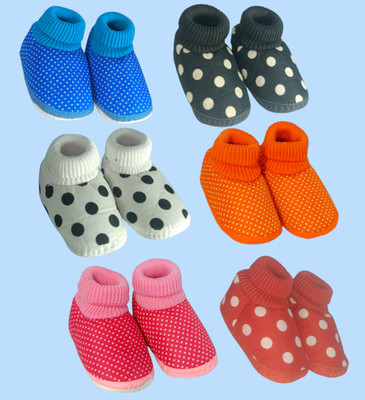 TWOLOVER Booties(Toe to Heel Length - 12 cm, Multicolor7)