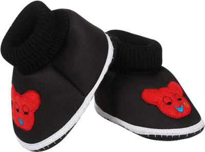 ASHISH TRADERS SC-BLACK SHOES KADAI Booties(Toe to Heel Length - 11 cm, Black)