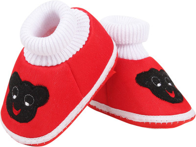 ASHISH TRADERS Booties(Toe to Heel Length - 11 cm, Red)