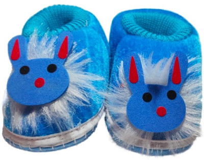 ASHISH TRADERS Booties(Toe to Heel Length - 11 cm, Blue)