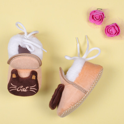 DASHNY Booties(Toe to Heel Length - 12 cm, Beige)