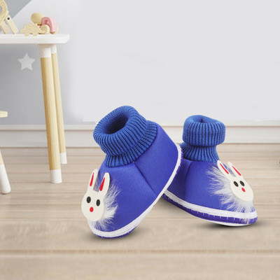 ASHISH TRADERS Booties(Toe to Heel Length - 11 cm, BLUE SHOES TEADY)