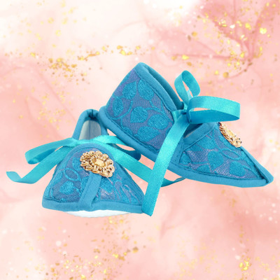 Coco Candy Booties(Toe to Heel Length - 12 cm, Blue)