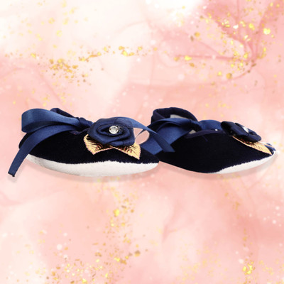 Coco Candy Booties(Toe to Heel Length - 12 cm, Blue)
