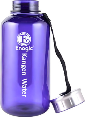 Noval Sport Water Bottle with Flexible Cap & Handle | Leakproof Standard Mouth | Gym(Blue)