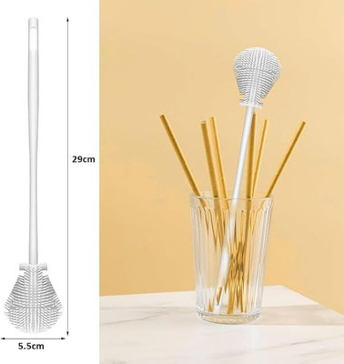 ZIVINI Bottle Cleaner Brush with Long Handle Cleaning Brush02(White)