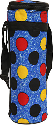 KUBER INDUSTRIES Canvas 1 Ltr Water Bottle Cover (Blue) Set of 1 Pc(Blue)