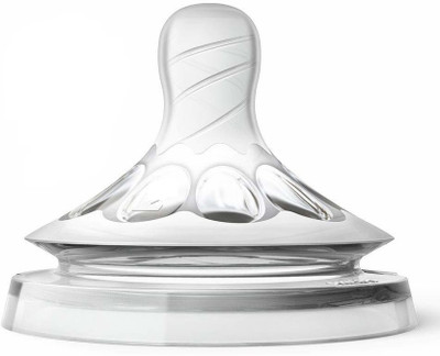 Wagwanfly BPA-Free Natural Feeding Nipple for Newborn Babies Compatible with Philips Avent Medium Flow Nipple(Pack of 1 Nipple)