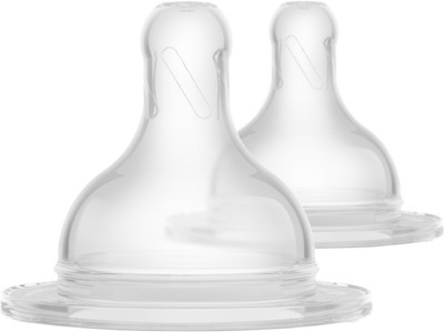 Philips Avent Grow Teat SCY098/01| 6m+ age | Flow 4 | BPA free | Pack of 2 Fast Flow Nipple(Pack of 2 Nipples)