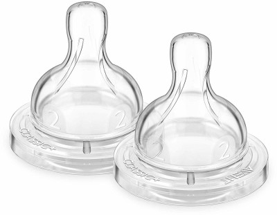 Philips Avent SCF632/27 ANTI COLIC TEAT SLOW FLOW 1M+ Slow Flow Nipple(Pack of 2 Nipples)