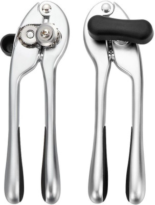 JMALL ™ Durable Can Opener Zinc Alloy Can Opener Easy-To-Use Multi-Function Opener Kitchen Gadget Made with Built-in Bottle Opener, Sturdy Zinc Aluminum Bottle Opener(Pack of 1)